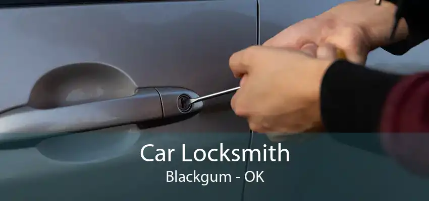 Car Locksmith Blackgum - OK