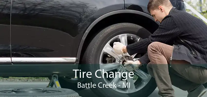 Tire Change Battle Creek - MI