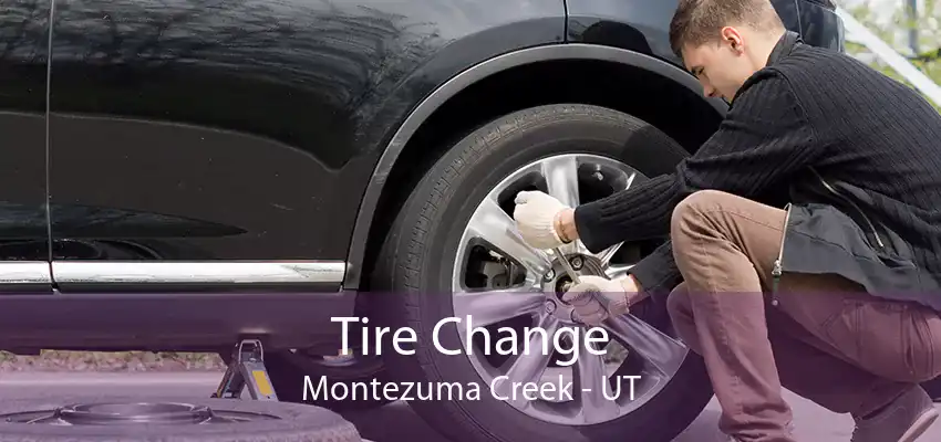 Tire Change Montezuma Creek - UT