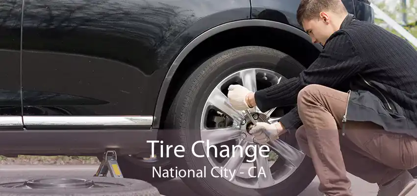 Tire Change National City - CA