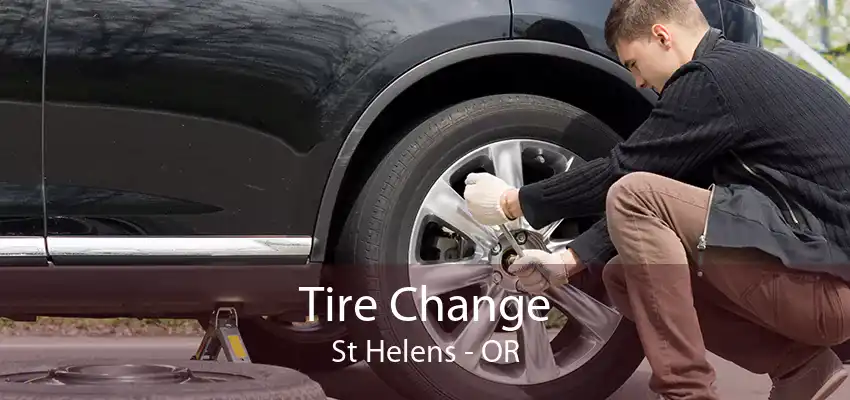 Tire Change St Helens - OR