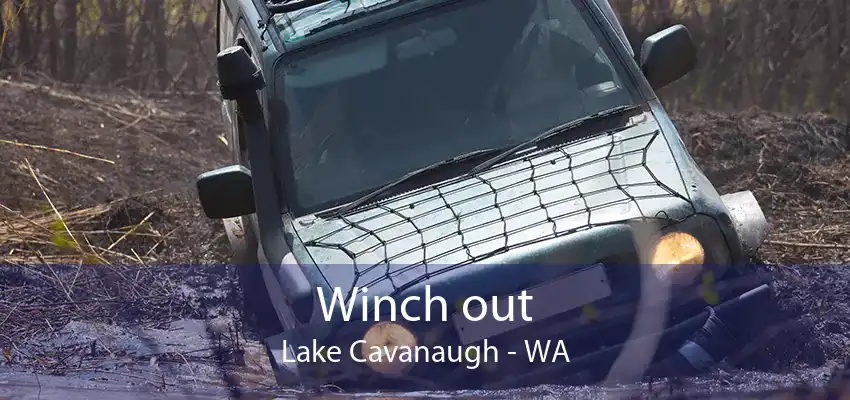 Winch out Lake Cavanaugh - WA